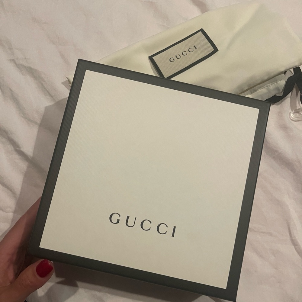 Gucci Box with Dust Bag and Original Tissue Paper/Sticker